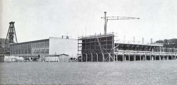 1966: Rohbau Gebäude II